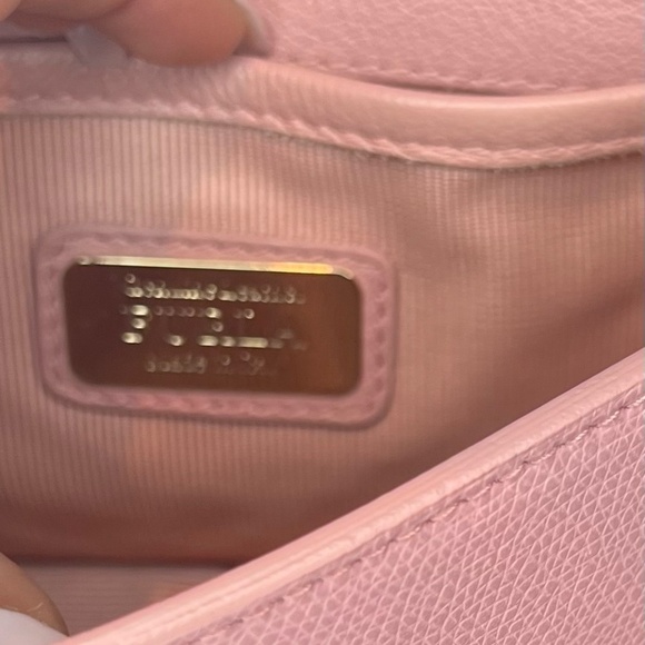 NWOT FURLA Mini Metropolis Faux Fur & Leather Chain Crossbody Bag w/ Key - Picture 8 of 10